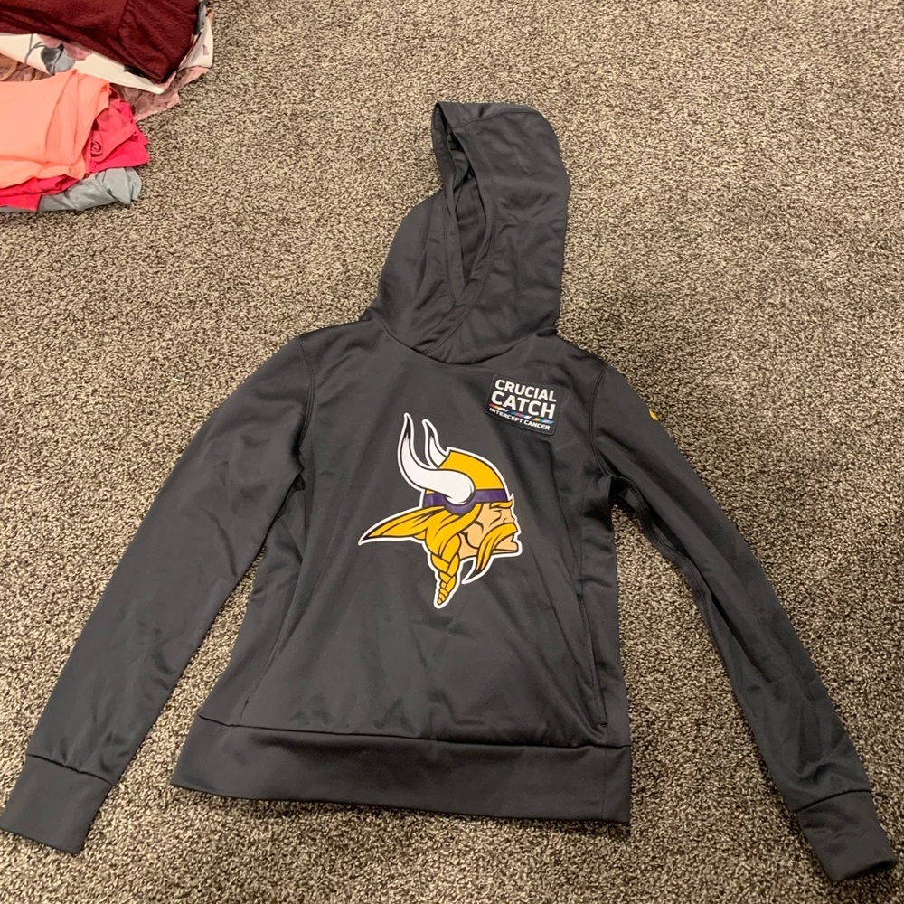 Minnesota Vikings Nike dri fit hoodie